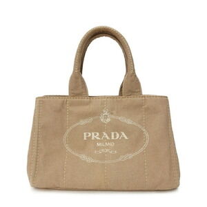 PRADA Canapa Denim Tote Bag